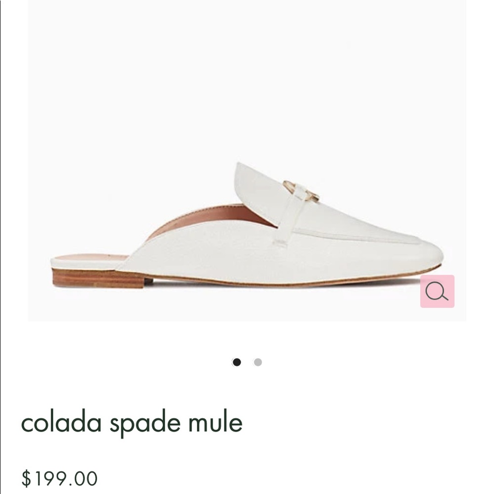 Kate Spade Colada Spade Mule in Size 7 NWOT - Picture 2 of 6
